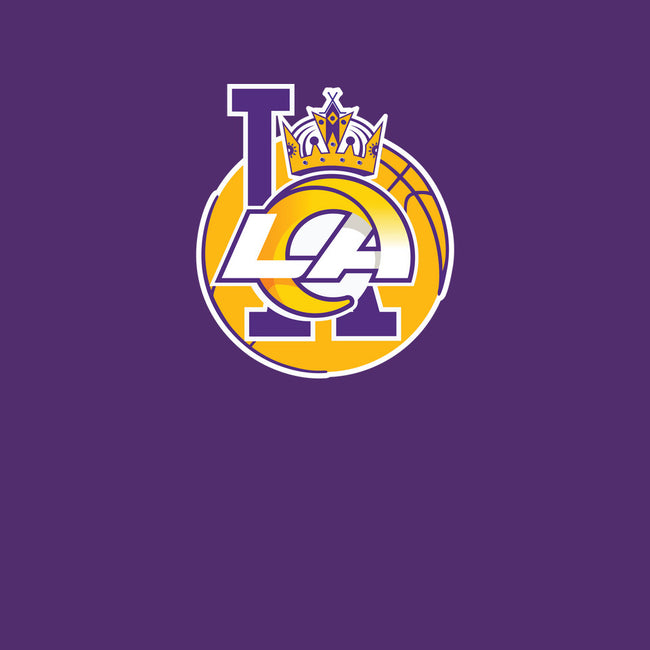 Los Angeles Logo Mashup-unisex basic tank-RivalTees