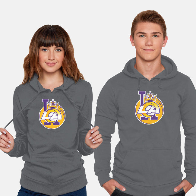 Los Angeles Logo Mashup-unisex pullover sweatshirt-RivalTees