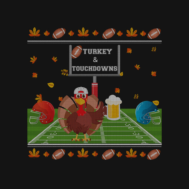 Turkey and Touchdowns-unisex zip-up sweatshirt-RivalTees