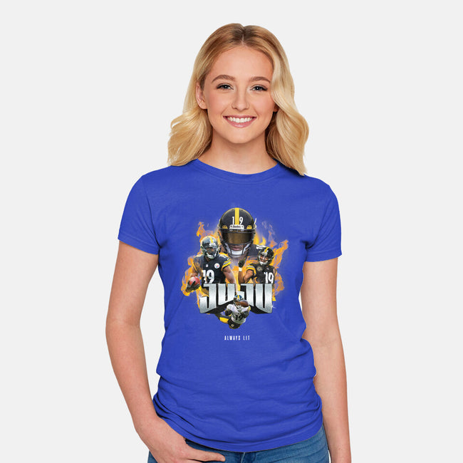 JUJU-womens fitted tee-RivalTees