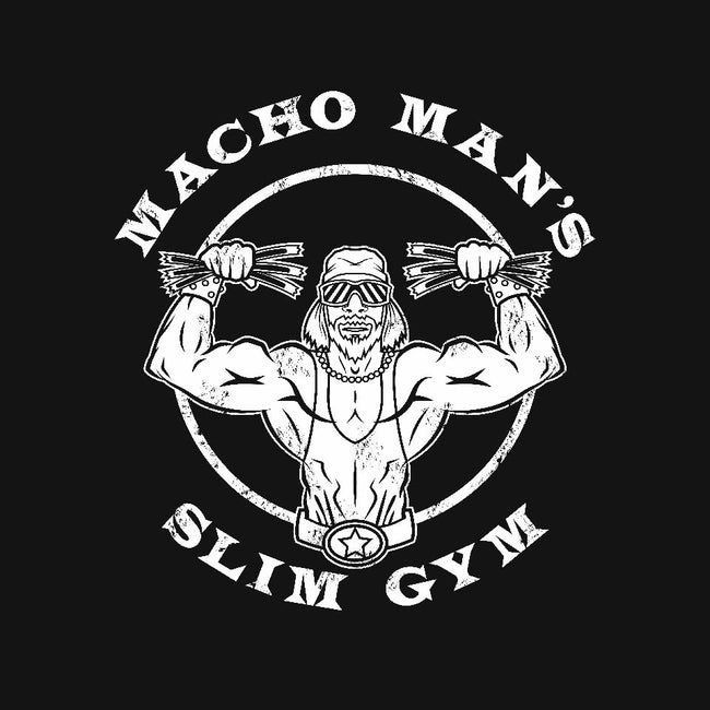 Macho Man's Slim Gym-mens basic tee-krusemark