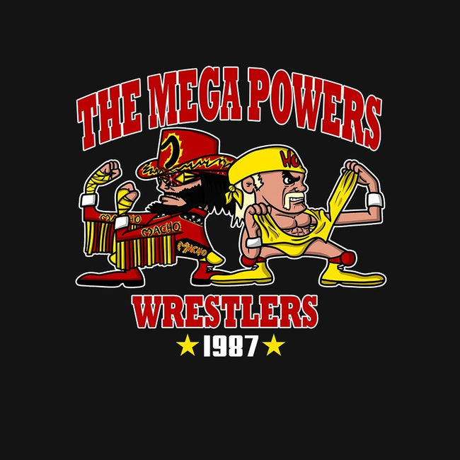 The Mega Powers-womens fitted tee-MarianoSan