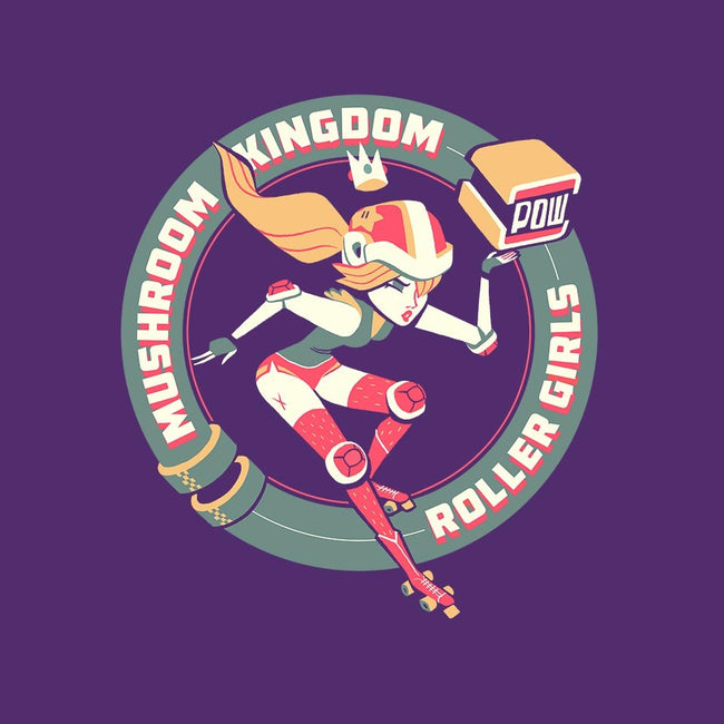 Mushroom Kingdom Roller Girls-womens basic tee-Glen Brogan
