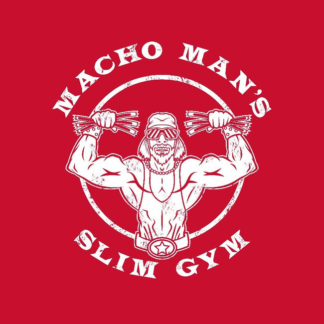 Macho Man's Slim Gym-mens basic tee-krusemark