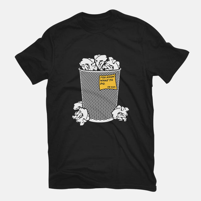 Trash Can Tradition-womens basic tee-christopher perkins