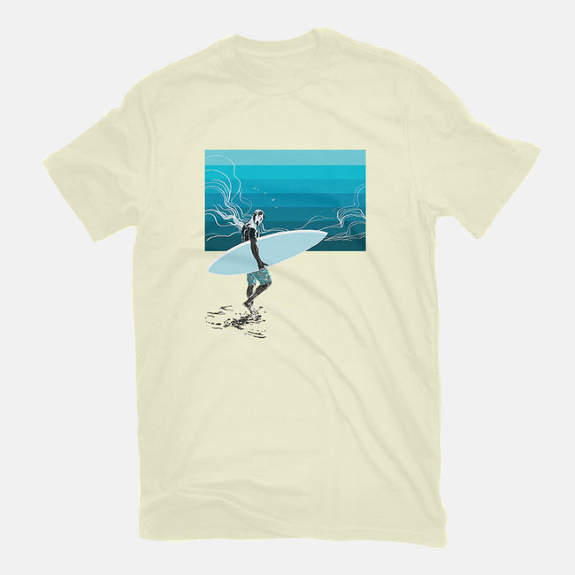 Heading Out-youth basic tee-Frederic Levy-Hadida