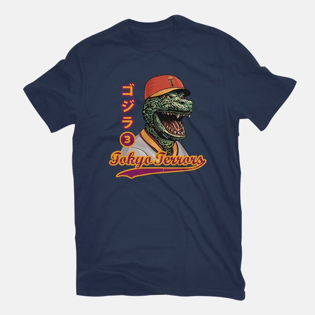 Kaiju Baseball-mens premium tee-ChetArt