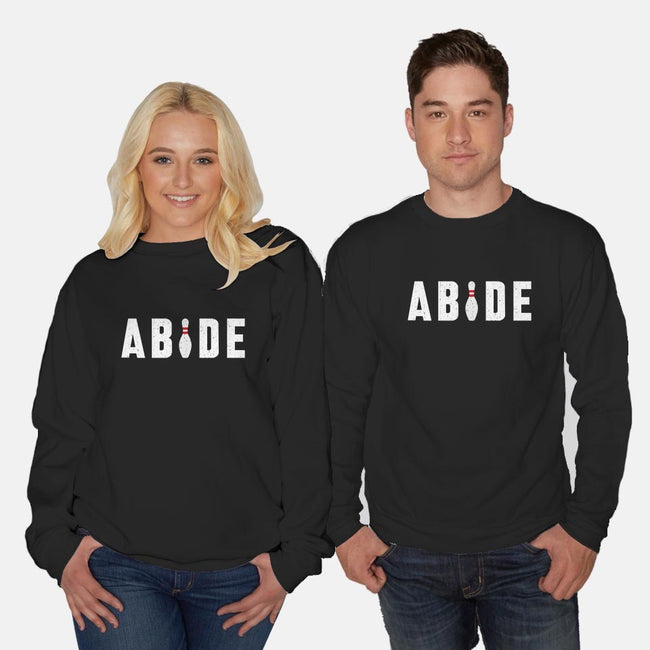 Abide-unisex crew neck sweatshirt-lunchboxbrain