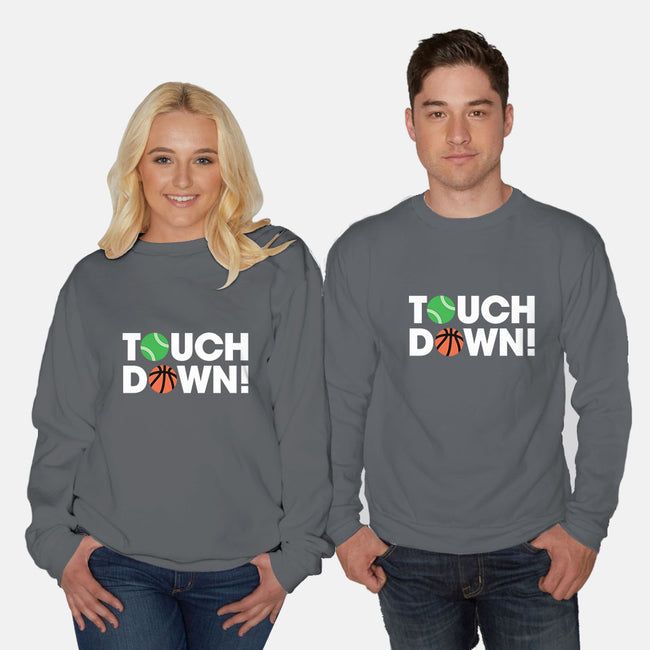 Touchdown-unisex crew neck sweatshirt-Andrew Gregory