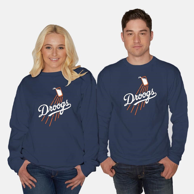 Major League Droogs-unisex crew neck sweatshirt-karlangas