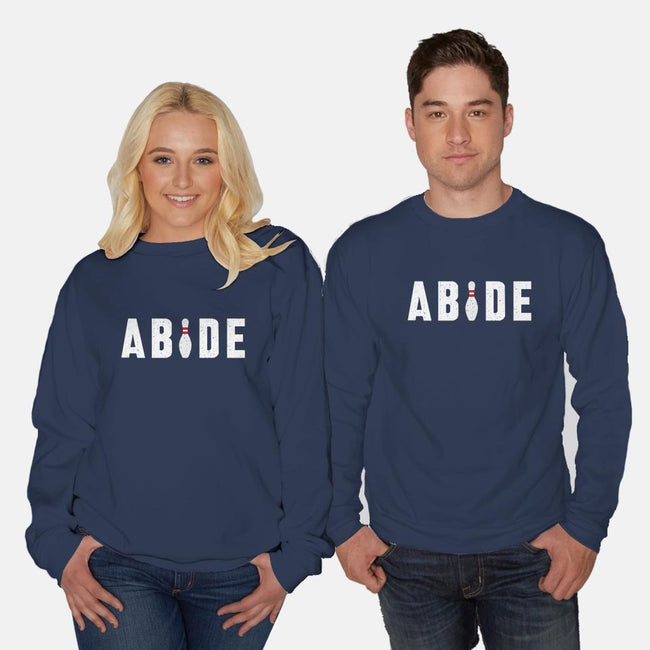Abide-unisex crew neck sweatshirt-lunchboxbrain