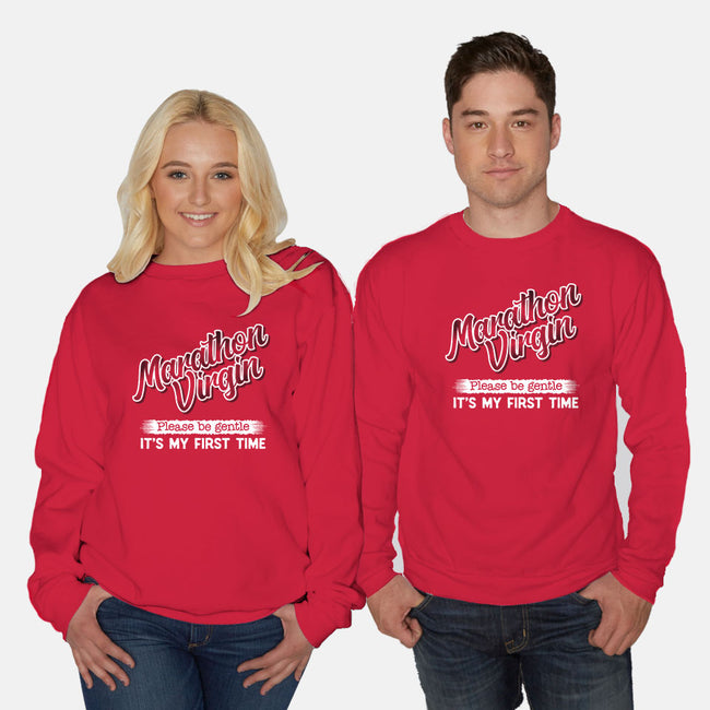 Marathon Virgin-unisex crew neck sweatshirt-DCLawrence