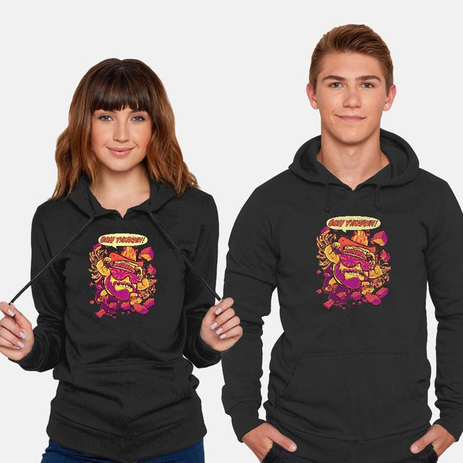 Macho-Kool-unisex pullover sweatshirt-BeastPop