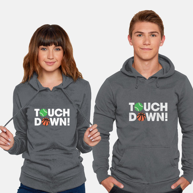 Touchdown-unisex pullover sweatshirt-Andrew Gregory