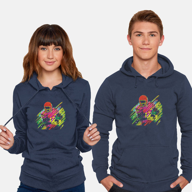 Race to the Touchdown-unisex pullover sweatshirt-Frederic Levy-Hadida