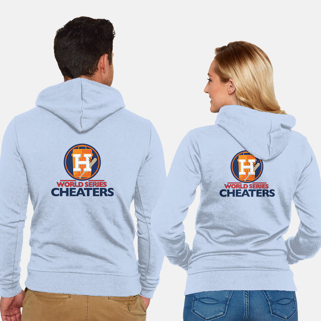 World Series Cheaters-unisex zip-up sweatshirt-TrentWorden