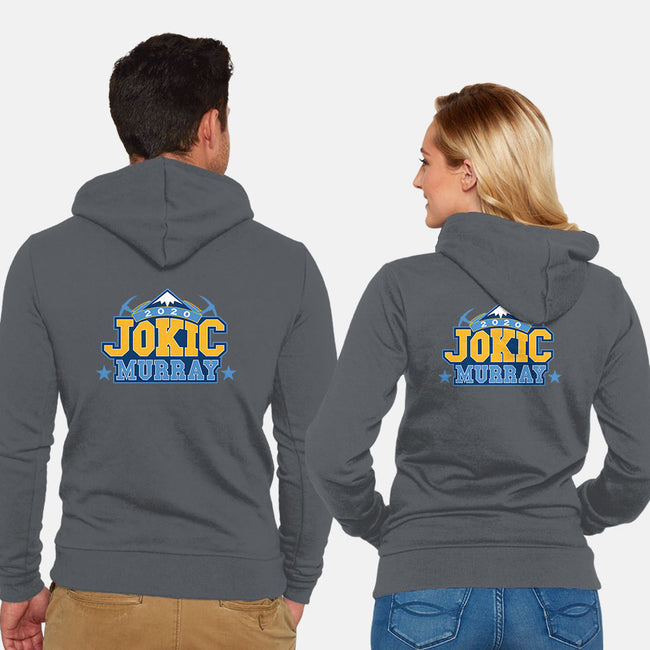 Jokic Murray 2020-unisex zip-up sweatshirt-RivalTees