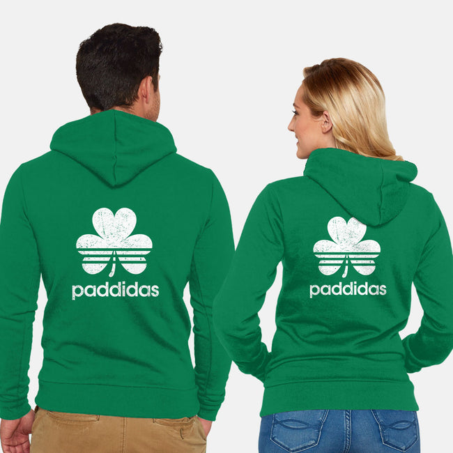Paddidas-unisex zip-up sweatshirt-powerfuldesigns