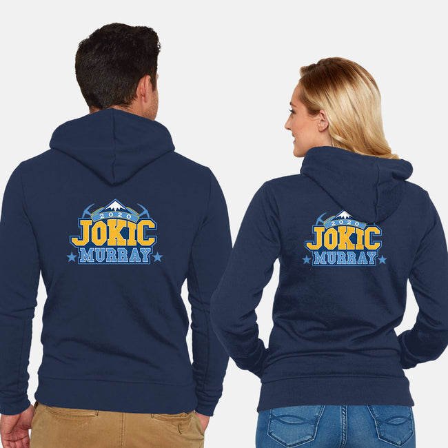 Jokic Murray 2020-unisex zip-up sweatshirt-RivalTees