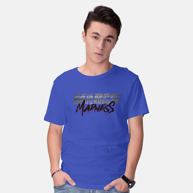 March Madness Live!-mens basic tee-RivalTees