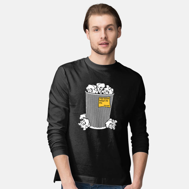 Trash Can Tradition-mens long sleeved tee-christopher perkins