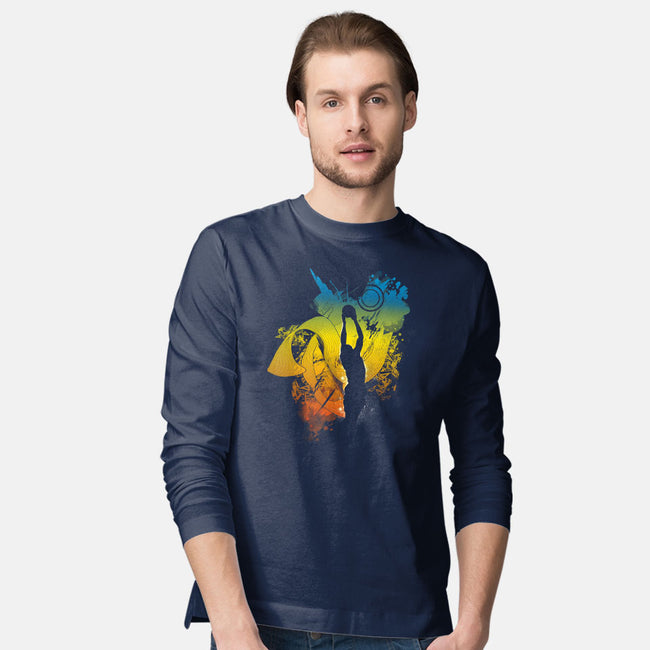 Reach The Stars-mens long sleeved tee-Frederic Levy-Hadida