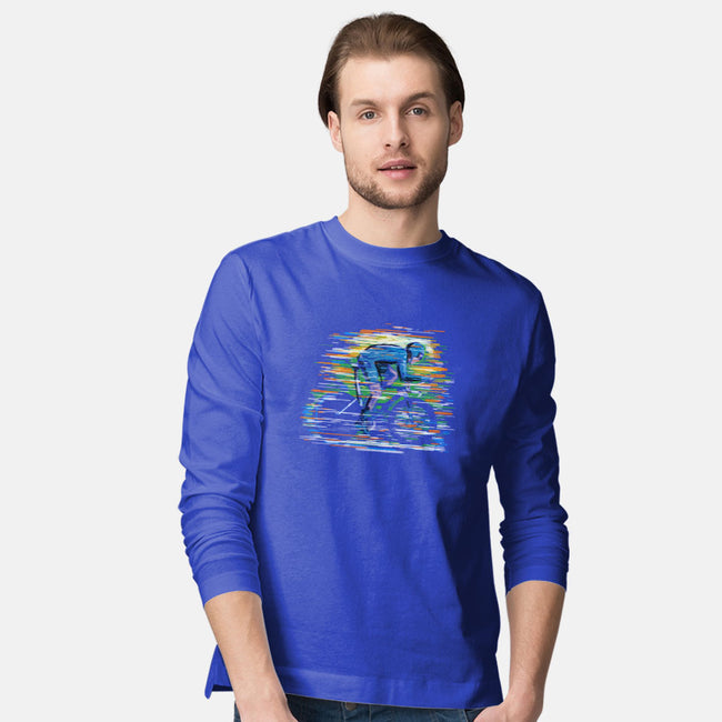 Pedal For The Win-mens long sleeved tee-Frederic Levy-Hadida