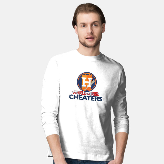 World Series Cheaters-mens long sleeved tee-TrentWorden