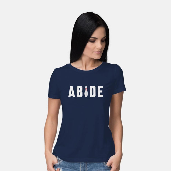 Abide-womens basic tee-lunchboxbrain