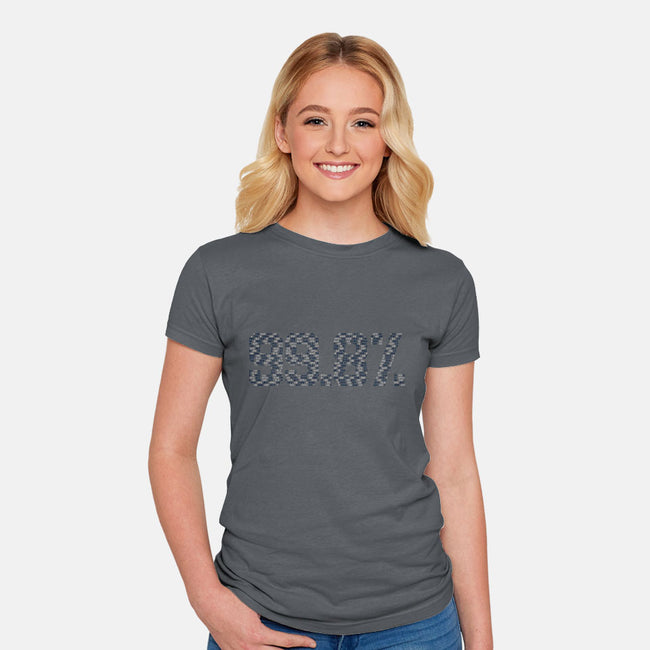 Jeated-womens fitted tee-christopher perkins