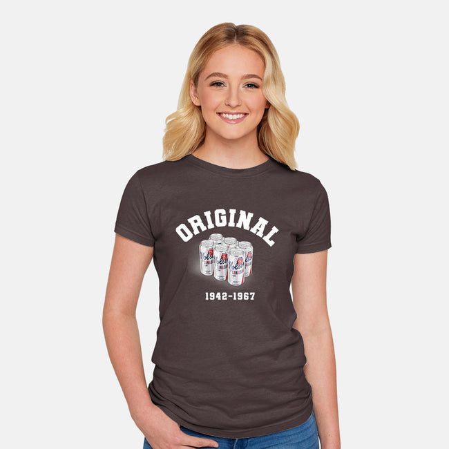 Original Six-womens fitted tee-RivalTees