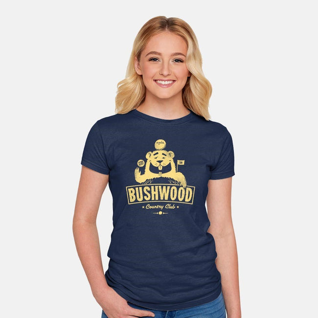Bushwood Country Club-womens fitted tee-stationjack