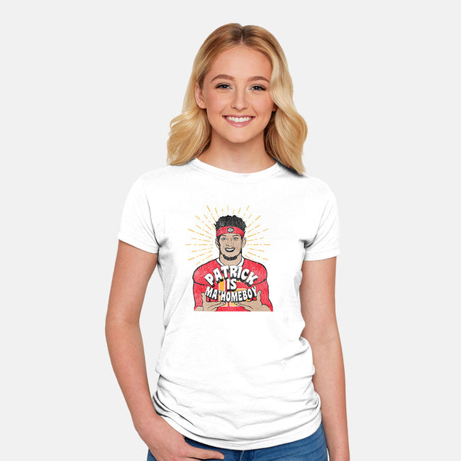 Ma Homeboy-womens fitted tee-Cory Lorton