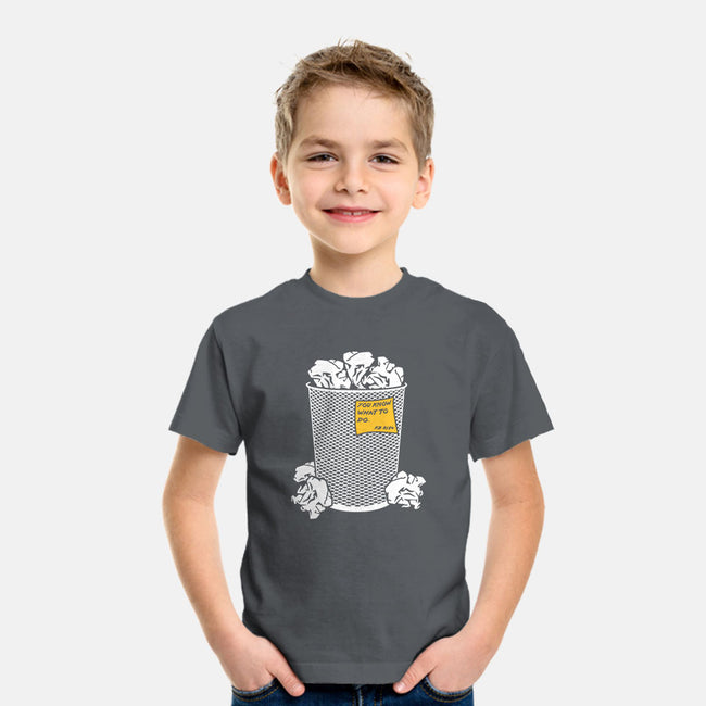 Trash Can Tradition-youth basic tee-christopher perkins